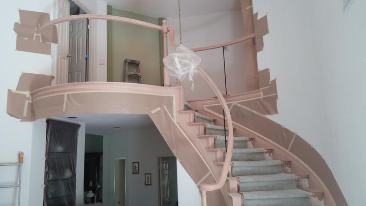 staircase remodel Laguna Niguel